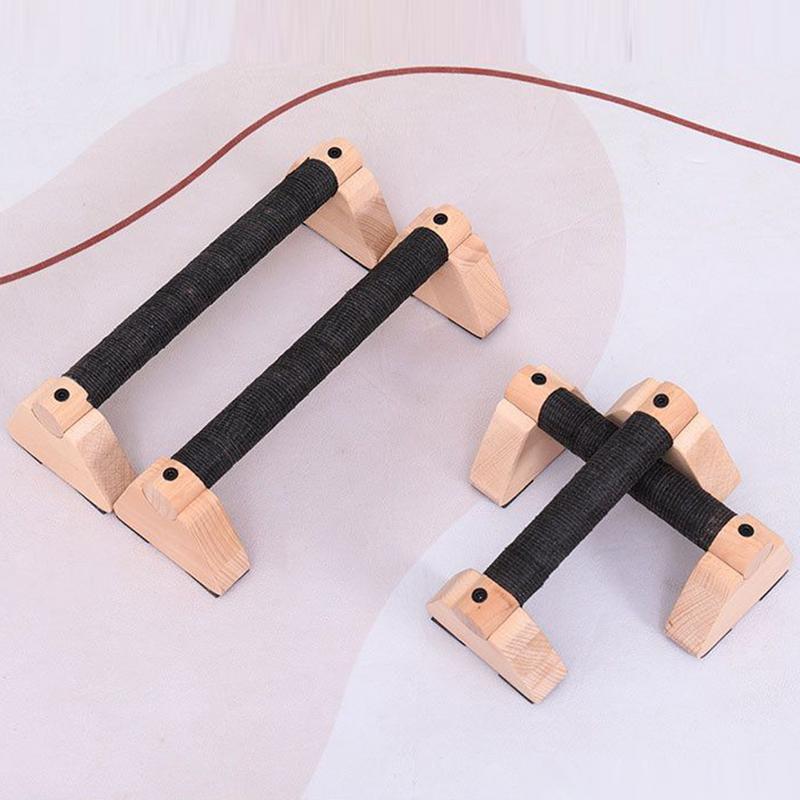 Push Up Board - Barre de calistenie en bois, parallèles