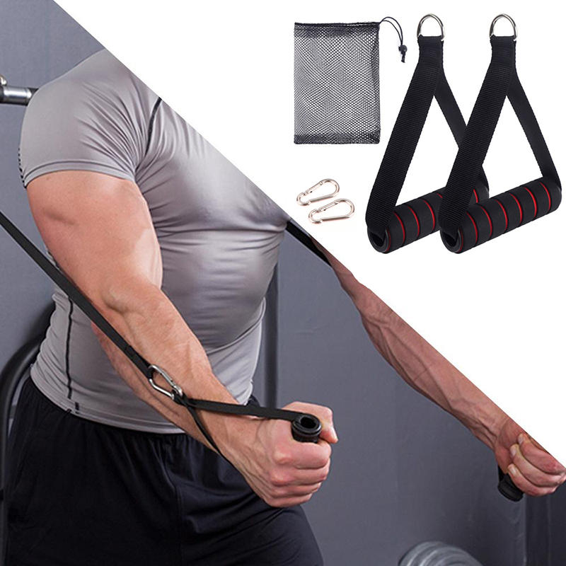 Yoga Fitness Resistance Band - 【F】Poignée robuste pour machine à câble