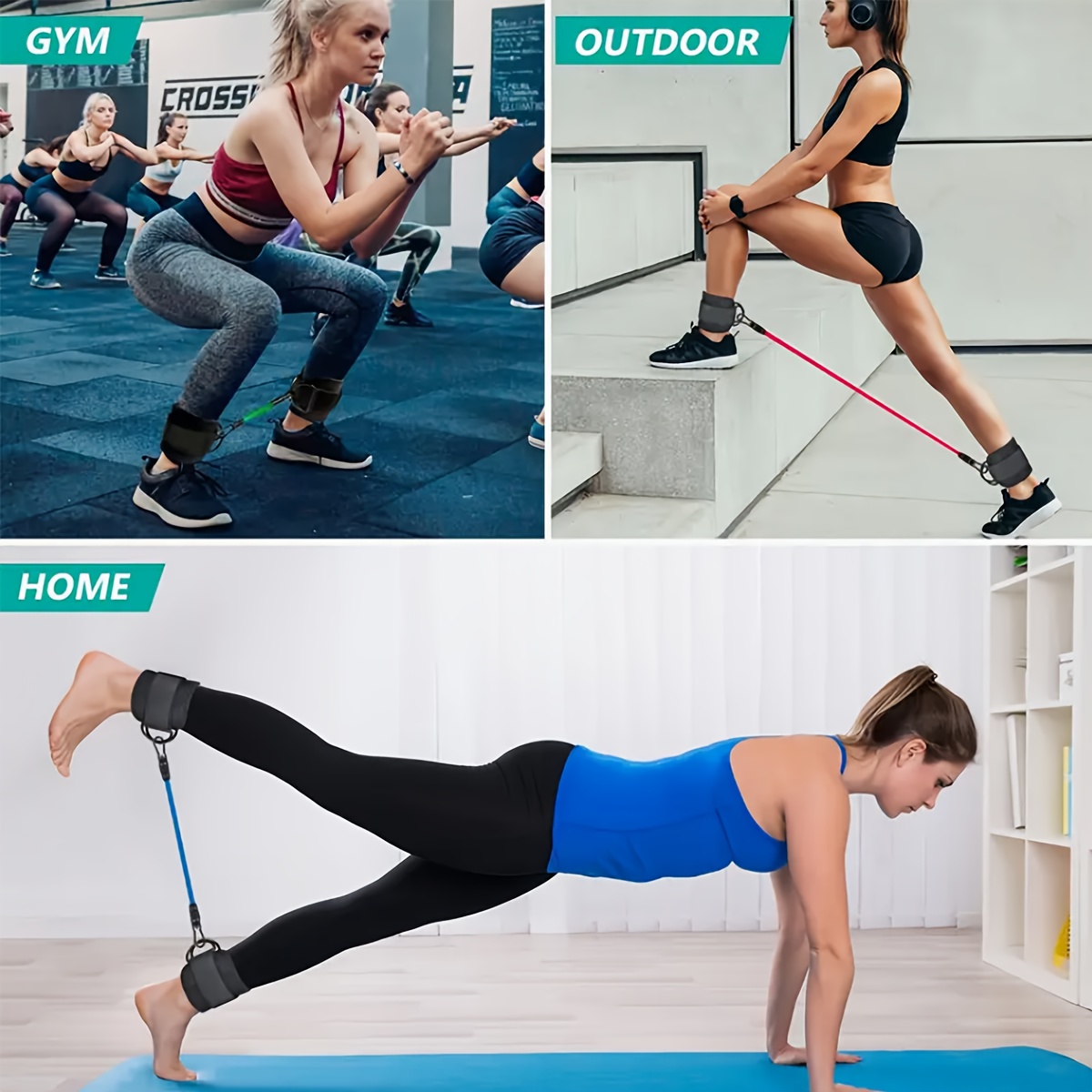 Ensemble de 5 bandes de résist - Yoga Fitness Resistance Band avis et prix