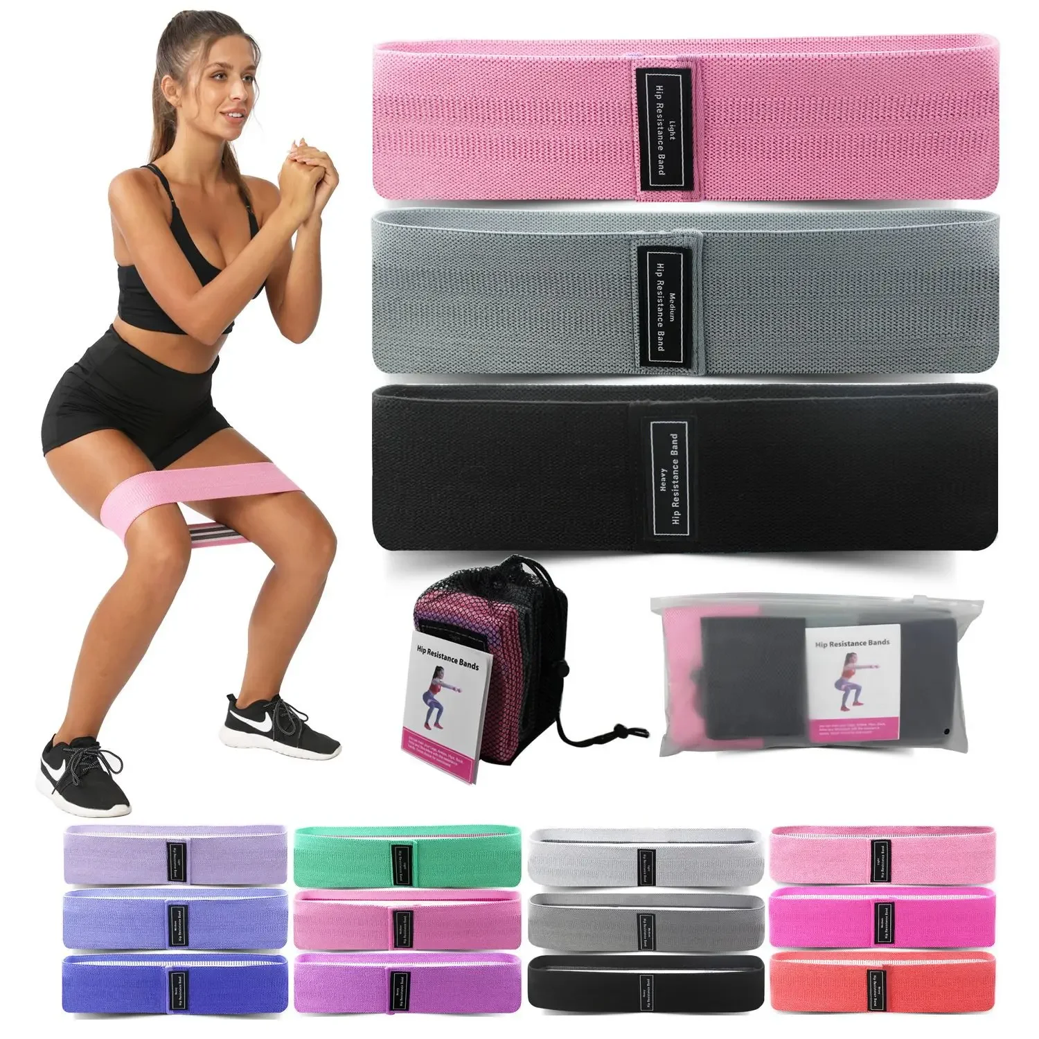 1/2/3 pièces bandes élastiques - Yoga Fitness Resistance Band avis et prix