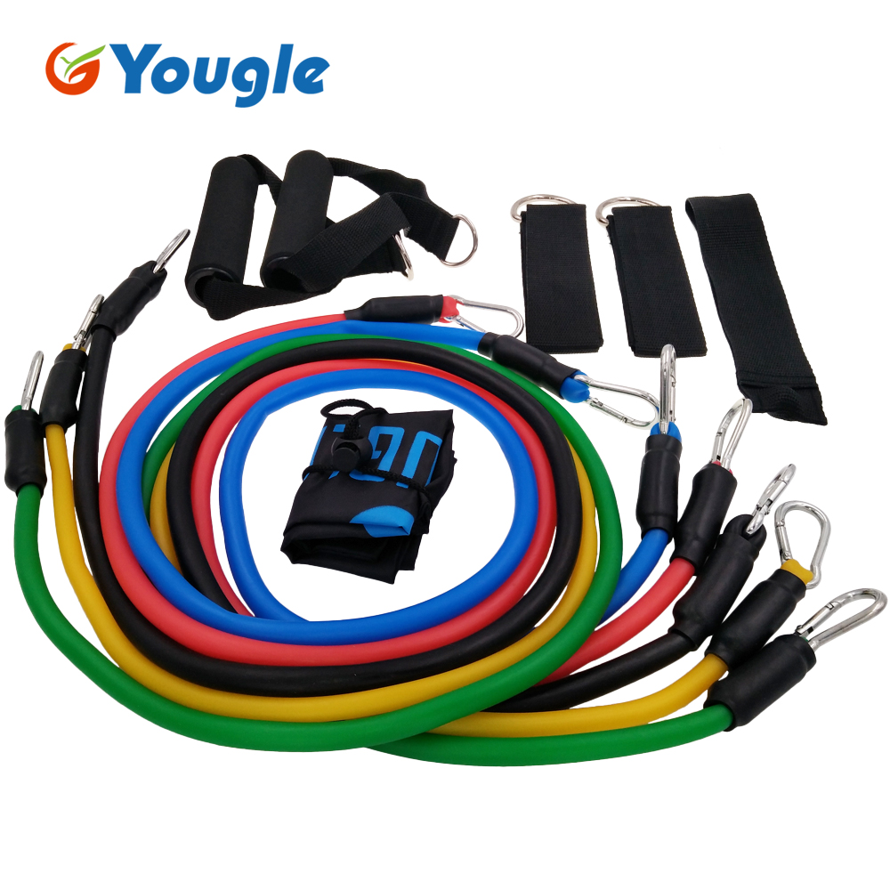 YOUGLE – 11 pièces/ensemble co - Yoga Fitness Resistance Band avis et prix
